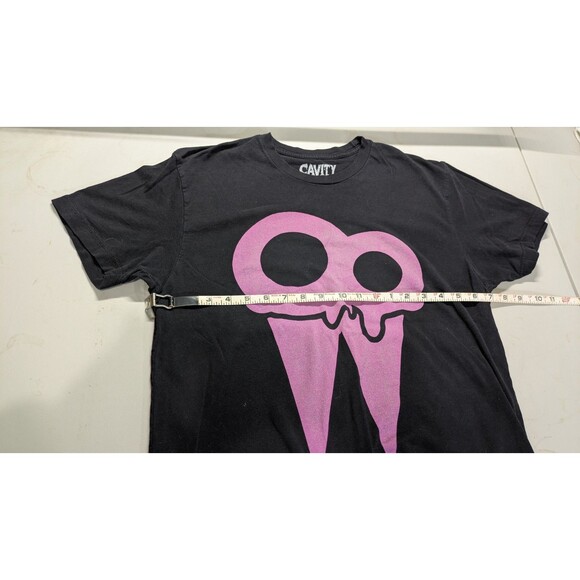 Cavity Colors Graphic T Shirt Men’s Medium Melting Monster Cone - Picture 2 of 5